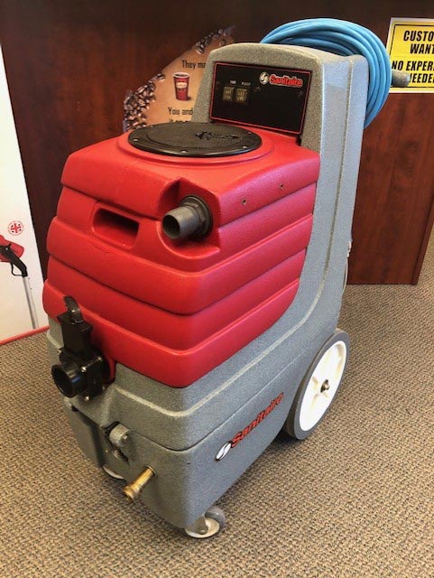 used sanitiaire carpet cleaning machine 100 psi